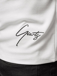 Pánske Tričko Biele OZONEE O/L1192