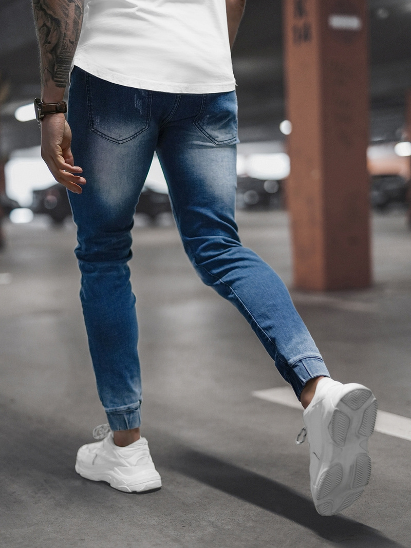 Pánske Jogger Nohavice Tmavomodré OZONEE NB/MP0053/2BS