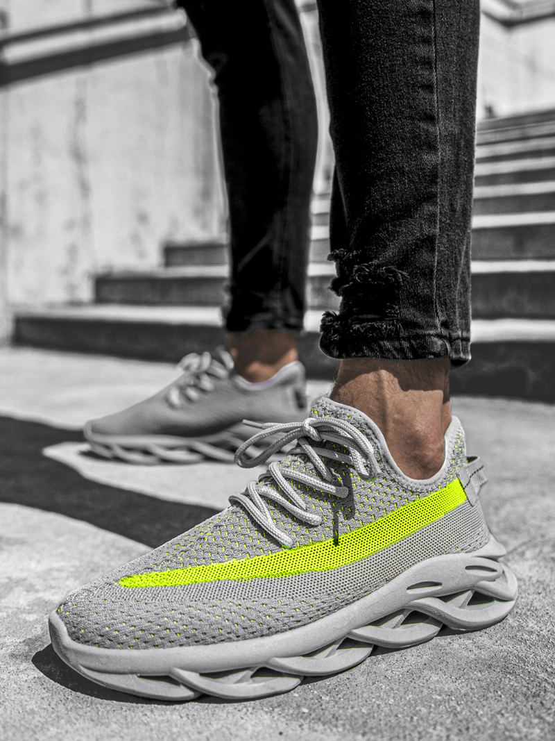 Pánske sneakersy Sivé OZONEE B/2051/20