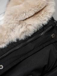 Pánska Zimná Bunda Čierna OZONEE JS/5M120/392