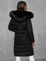 Dámska bunda čierna OZONEE JS/16M9126/392