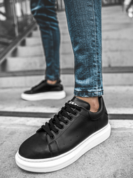 Pánske Sneakery Čierne OZONEE B/2051