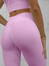 Dámska Dvojdielna Tepláková Súprava Svetlo Fialová OZONEE O/SY2317