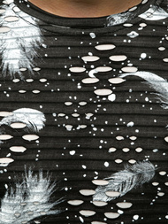 Pánske Tričko Čierne OZONEE JS/KS2111