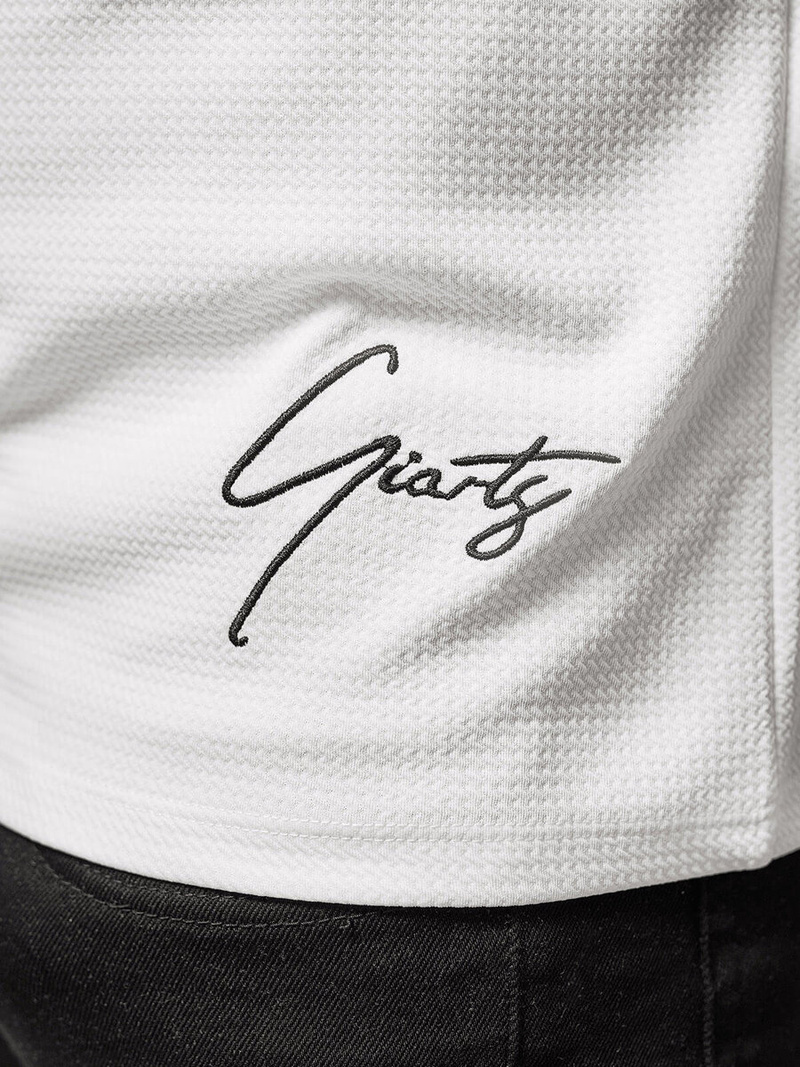 Pánske Tričko Biele OZONEE O/L1192