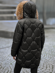 Dámska Zimná Bunda Čierna OZONEE JS/5M3332/392