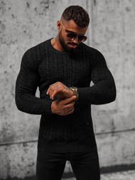 Pánsky Sveter Čierny OZONEE NB/MM6021/4Z