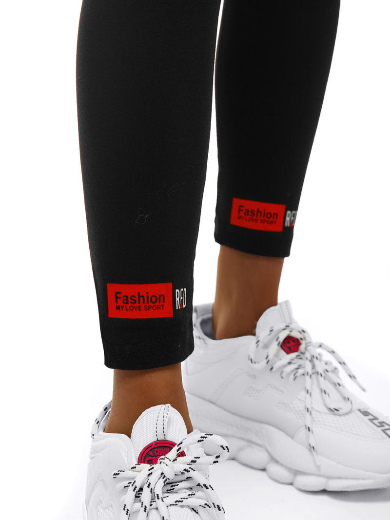 Dámske legíny Čierno-Červené OZONEE O/82330