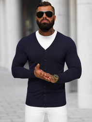 Pánsky Sveter Námornícke Modré OZONEE NB/MM6006/6Z