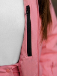 Dámska zimná bunda Svetlo ružová OZONEE JS/HH012/25Z