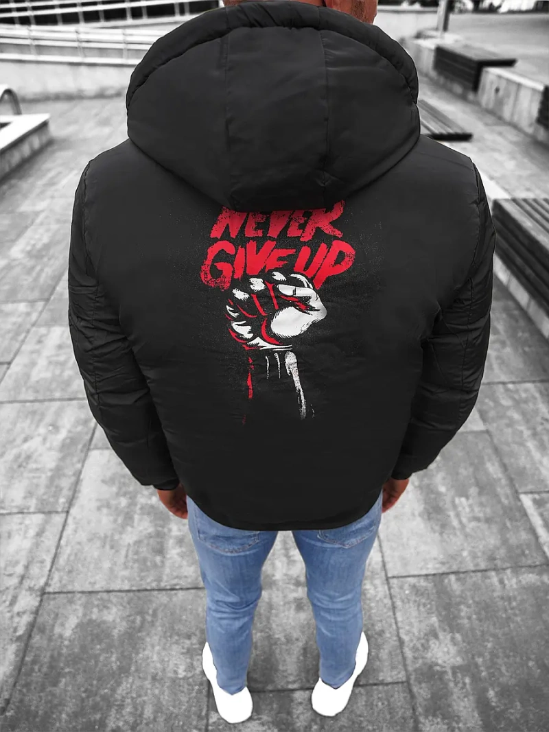 Pánska Obojstranná Bunda Modrá/Námornícka-Modrá OZONEE JS/M760/215