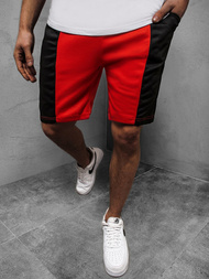 Pánske kraťasy Červeno-Čierny OZONEE JS/81016Z