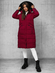 Dámska bunda bordová OZONEE O/W377