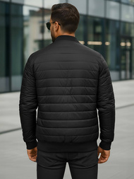 Pánska Bunda Čierna OZONEE JS/MY02Z 