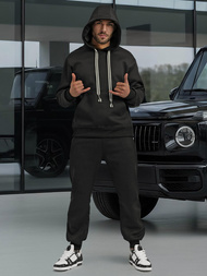 Pánska Tepláková Súprava Čierny OZONEE O/3C582AB