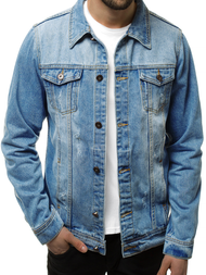 Pánska Riflová bunda Modrá OZONEE V/19276