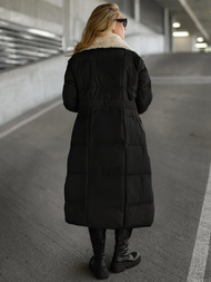 Dámska Bunda Čierno-Bielé OZONEE JS/16M9168/392B