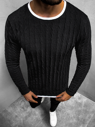 Pánsky sveter Čierny OZONEE MACH/2137Z