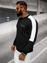 Pánska Mikina Čierna OZONEE O/P2033