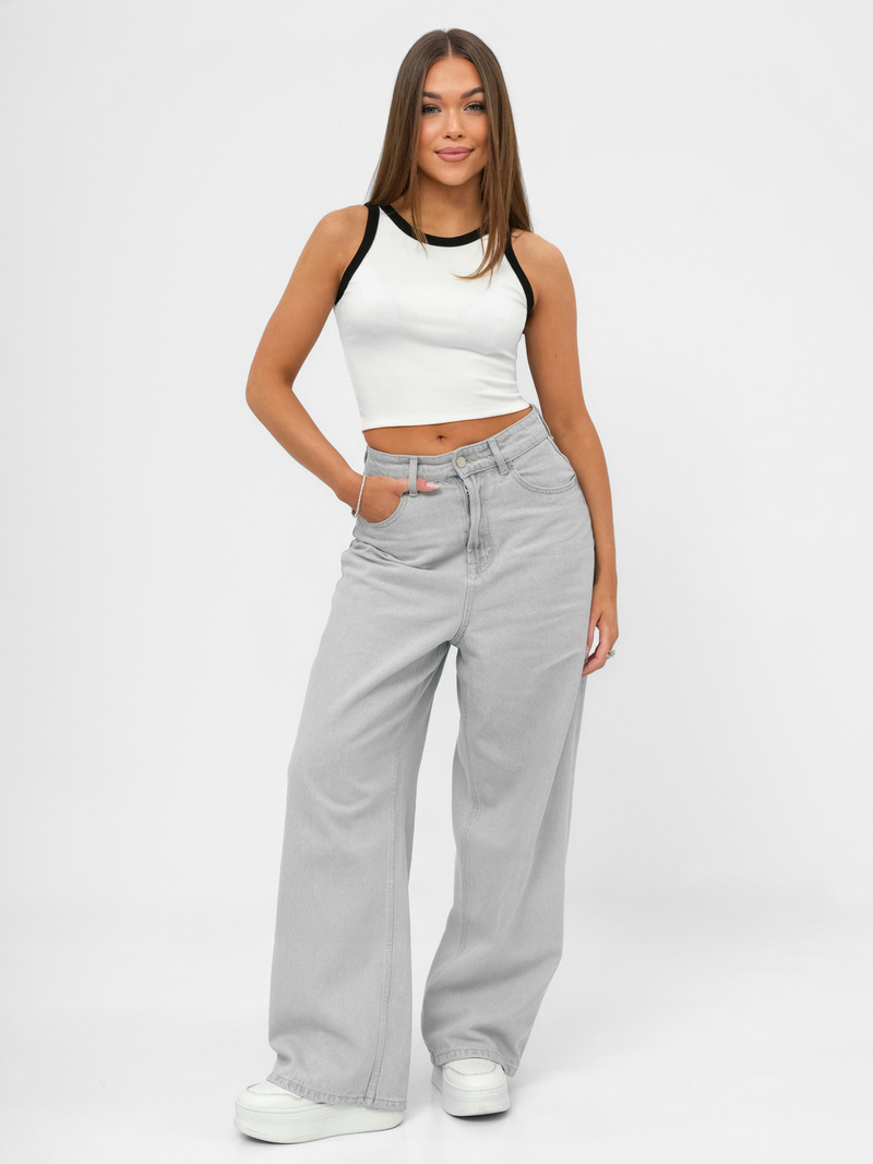 Dámske Tielko Biele OZONEE JS/96T672/1