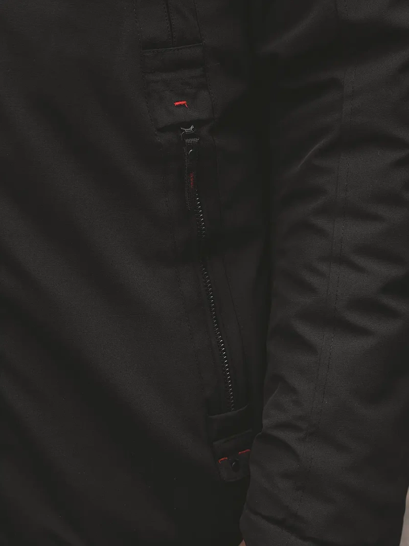 Pánska Bunda Čierna OZONEE JS/M717/392