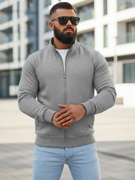 Pánska Mikina Sivá OZONEE JS/2002Z