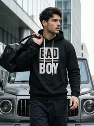 Pánska Mikina Čierna OZONEE JS/65B3909/3Z