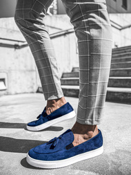 Pánske slip-on tenisky Námornícke Modré TAM/475