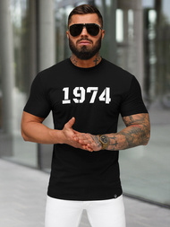 Pánske Tričko Čierne OZONEE NB/MT3130