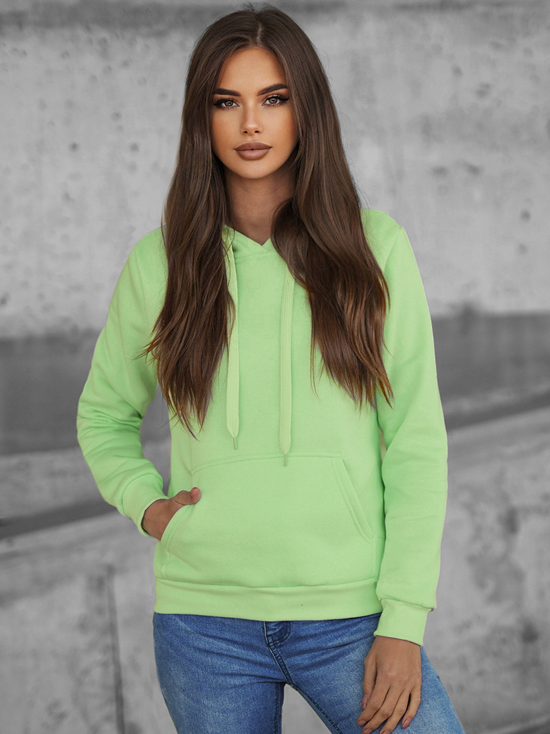 Dámska Mikina Zelená/2 OZONEE JS/W02/60Z