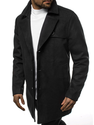 Pánsky kabát Čierny OZONEE N/5922Z