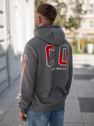 Pánska Mikina Grafitová OZONEE JS/8B1739/5