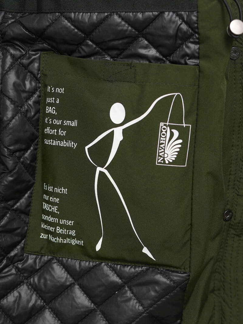 Dámska bunda khaki OZONEE O/W377Z