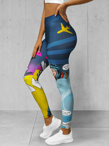 Dámske legíny farebné OZONEE O/20938Z