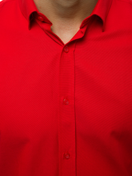 Pánska košeľa Červená OZONEE EP/K08Z
