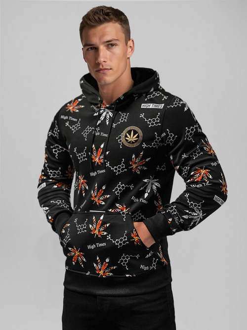 Pánska Mikina Čierna OZONEE O/B266