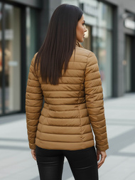 Dámska Bunda Tmavo-Béžové OZONEE JS/16M9109/84Z