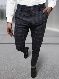 Pánske chino nohavice Námornícke Modré OZONEE DJ/5632