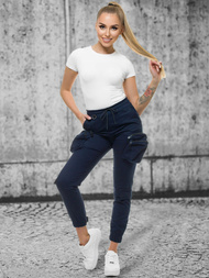 Dámske jogger nohavice Námornícke Modré OZONEE O/802