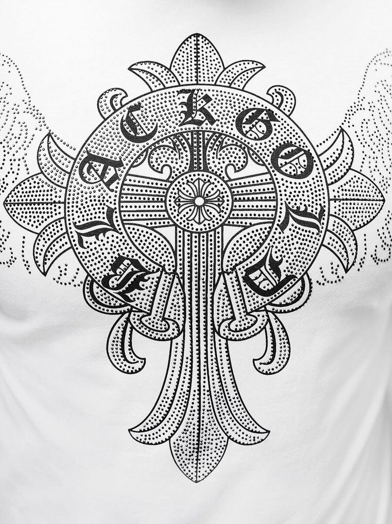 Pánske Tričko Biely OZONEE NB/MT3037Z