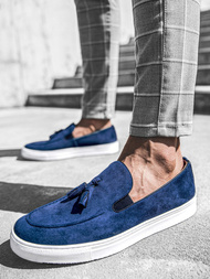 Pánske slip-on tenisky Námornícke Modré TAM/475