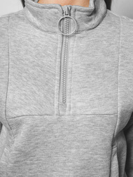 Dámska dvojdielna tepláková súprava sivý OZONEE JS/8C70/2