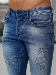 Pánske rifle tmavomodré OZONEE NB/MP0009BS