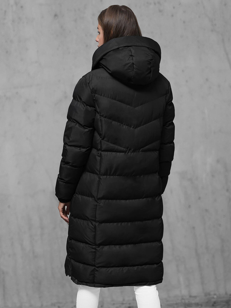 Dámska bunda čierna OZONEE JS/M736/392