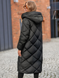 Dámska bunda čierna OZONEE JS/5M3173/392Z