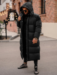 Pánska Bunda Čierna OZONEE O/M3202Z