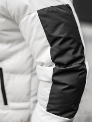 Pánska Bunda Biela OZONEE O/M798