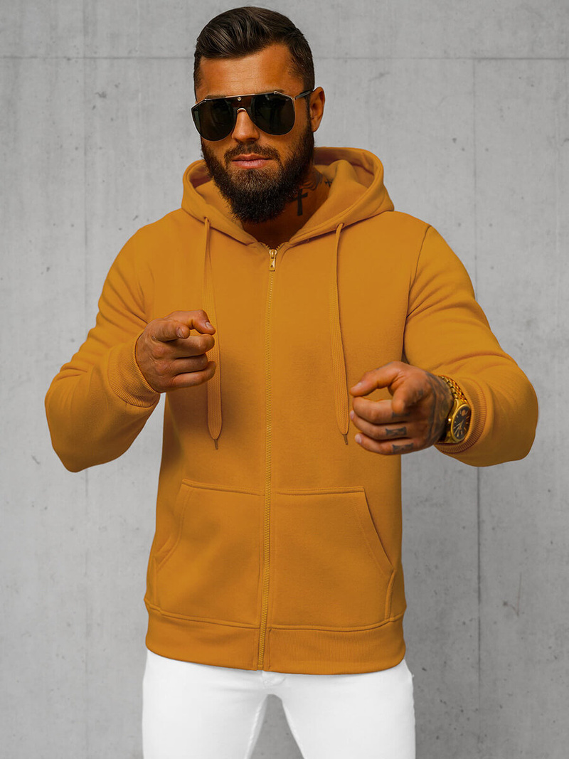 Pánska Mikina Camelová OZONEE JS/2008Z