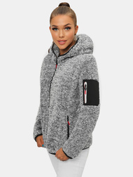 Dámska Bunda Sivá OZONEE JS/KSW7002