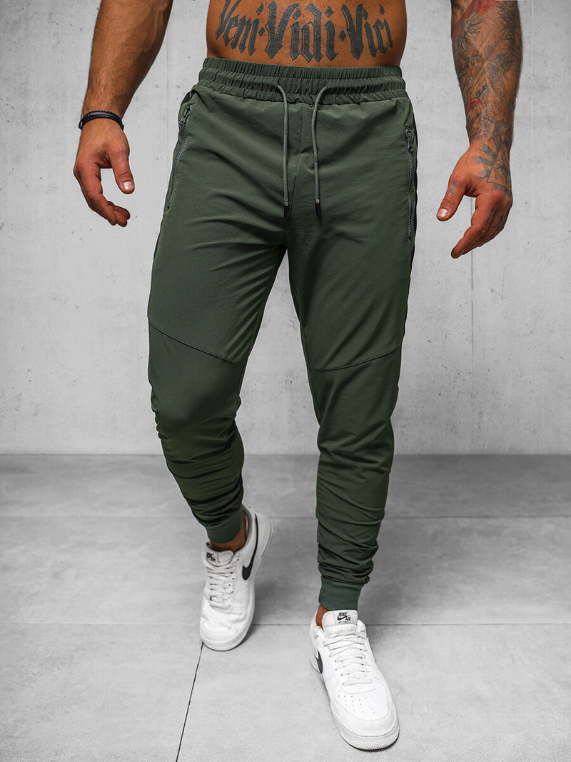 Pánske Chino Nohavice Khaki OZONEE O/DC468